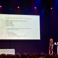 Joy is de essentie volgens Kim Munnecom