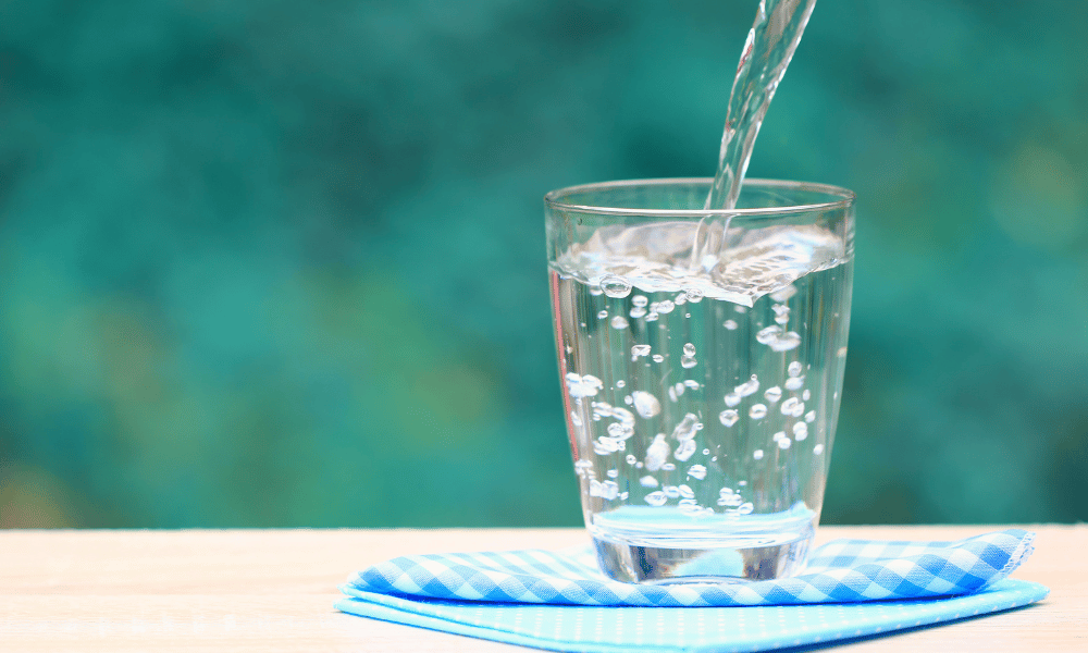 glas water